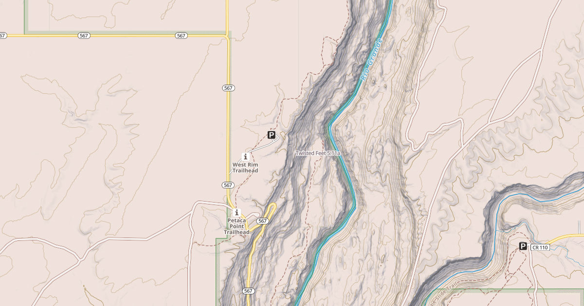 Map preview of Twisted Feet