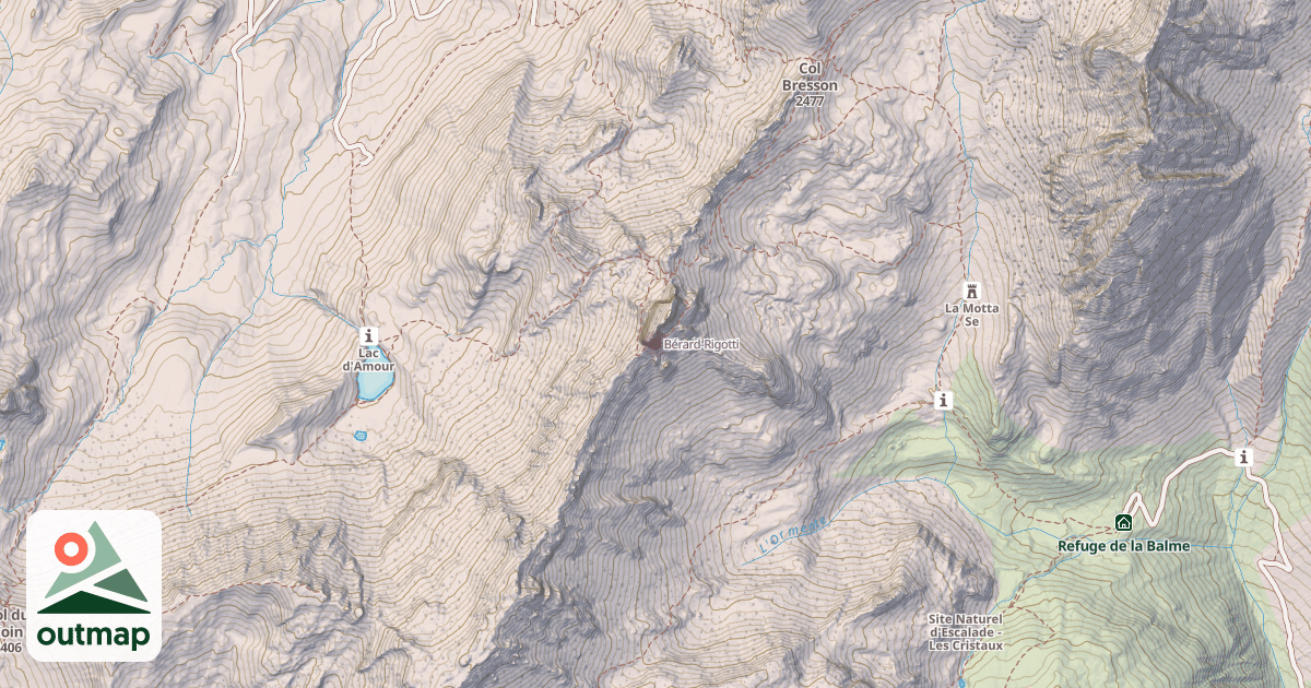 Map of Bérard-Rigotti
