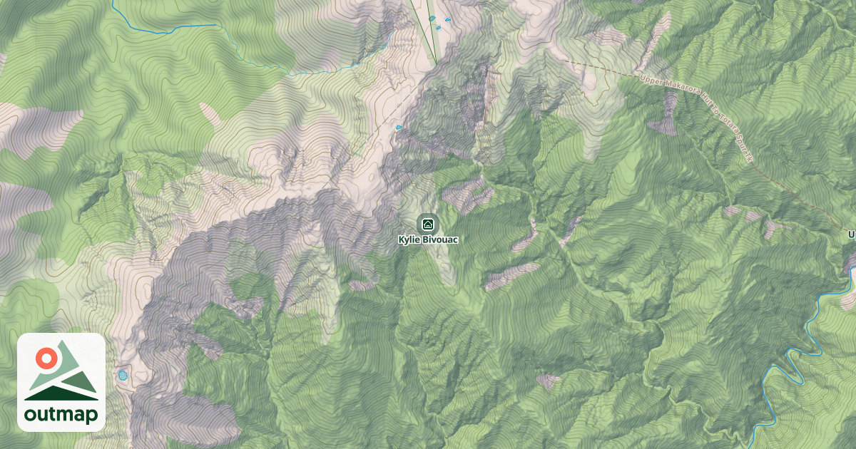 Map of Kylie Bivouac
