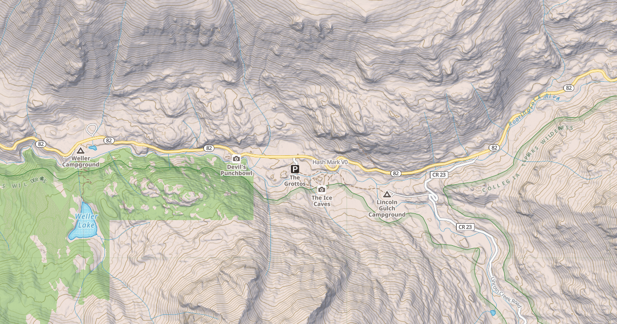 Map preview of Hash Mark