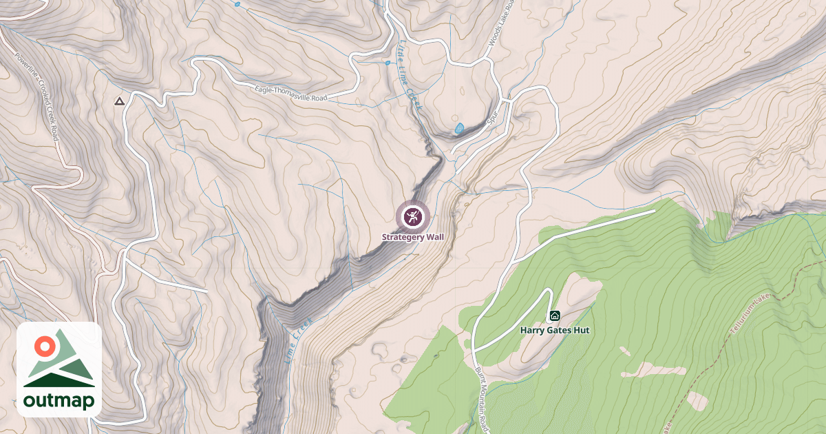 Map of Strategery Wall