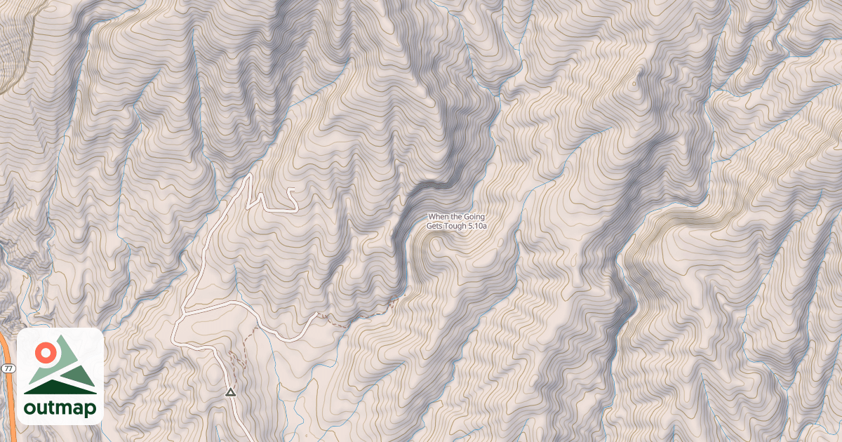 Map of When the Going Gets Tough