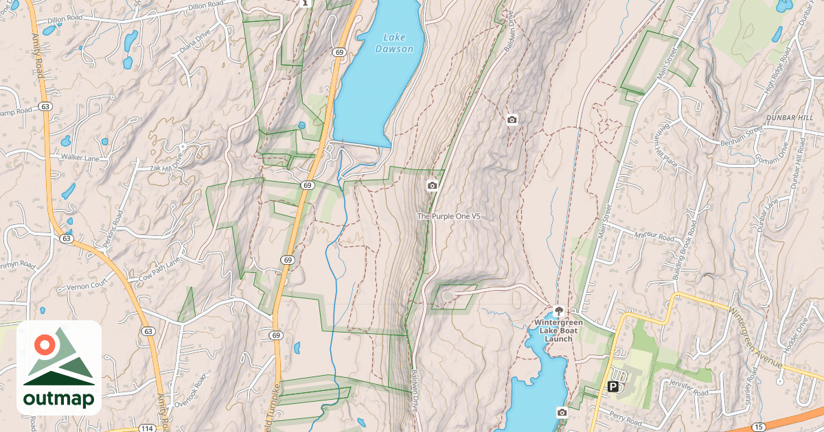 Map of The Purple One