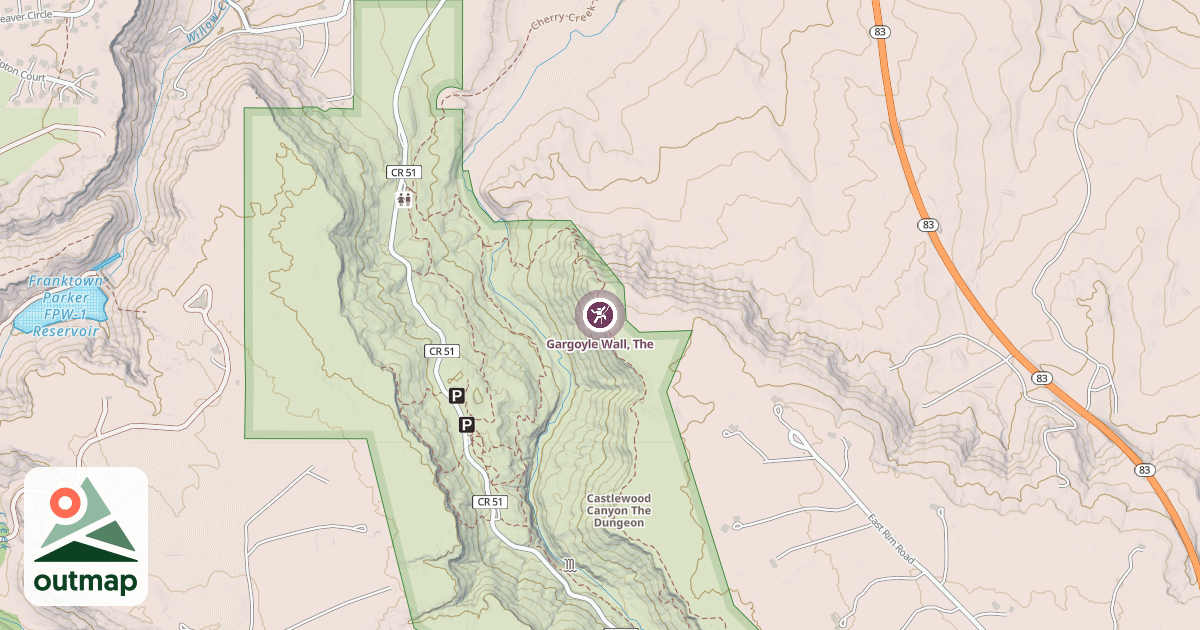 Map of Gargoyle Wall, The