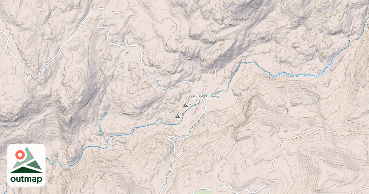 Map of Seam Corner Right