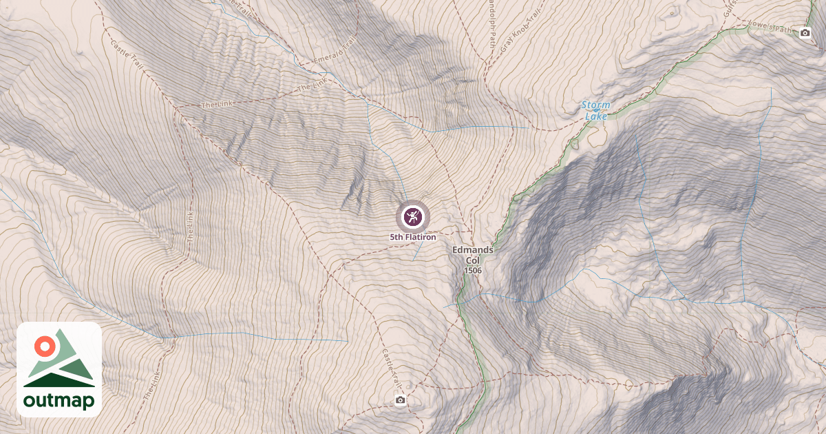 Map of 5th Flatiron