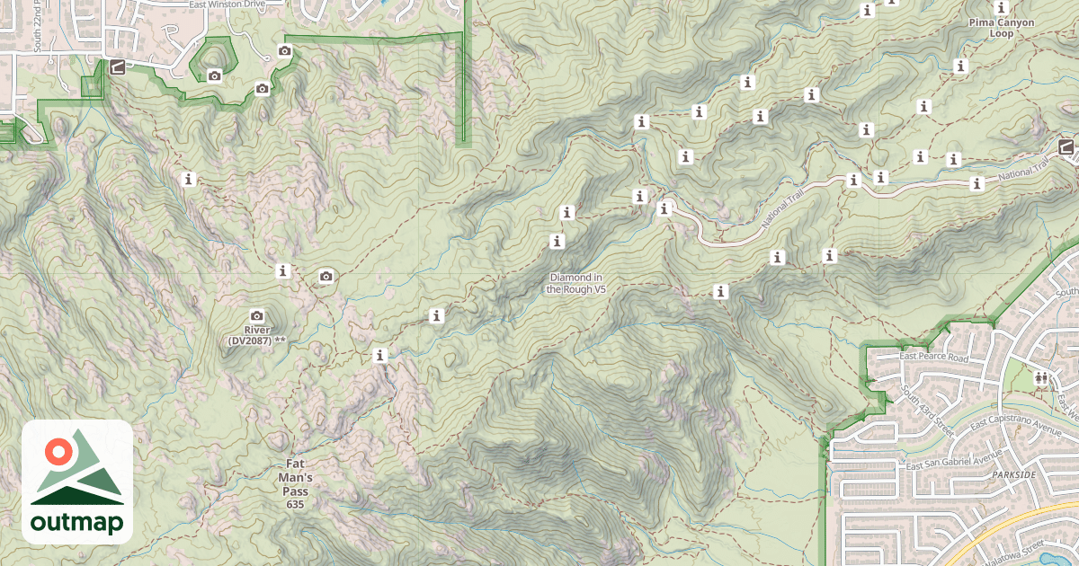 Map of Diamond in the Rough