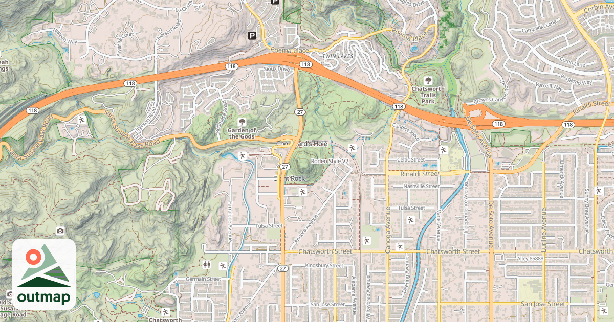 Map of Rodeo Style