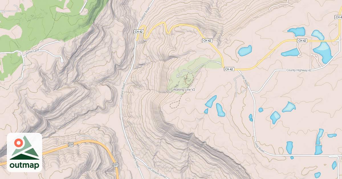Map of Waiting Line