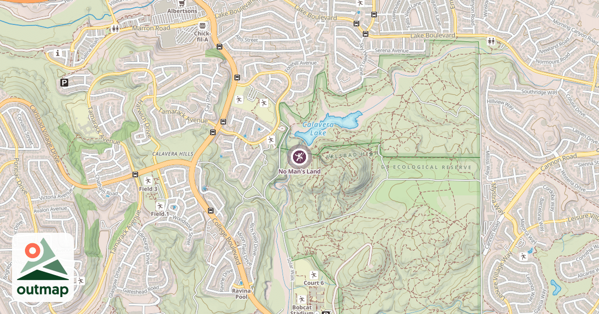 Map of No Man's Land