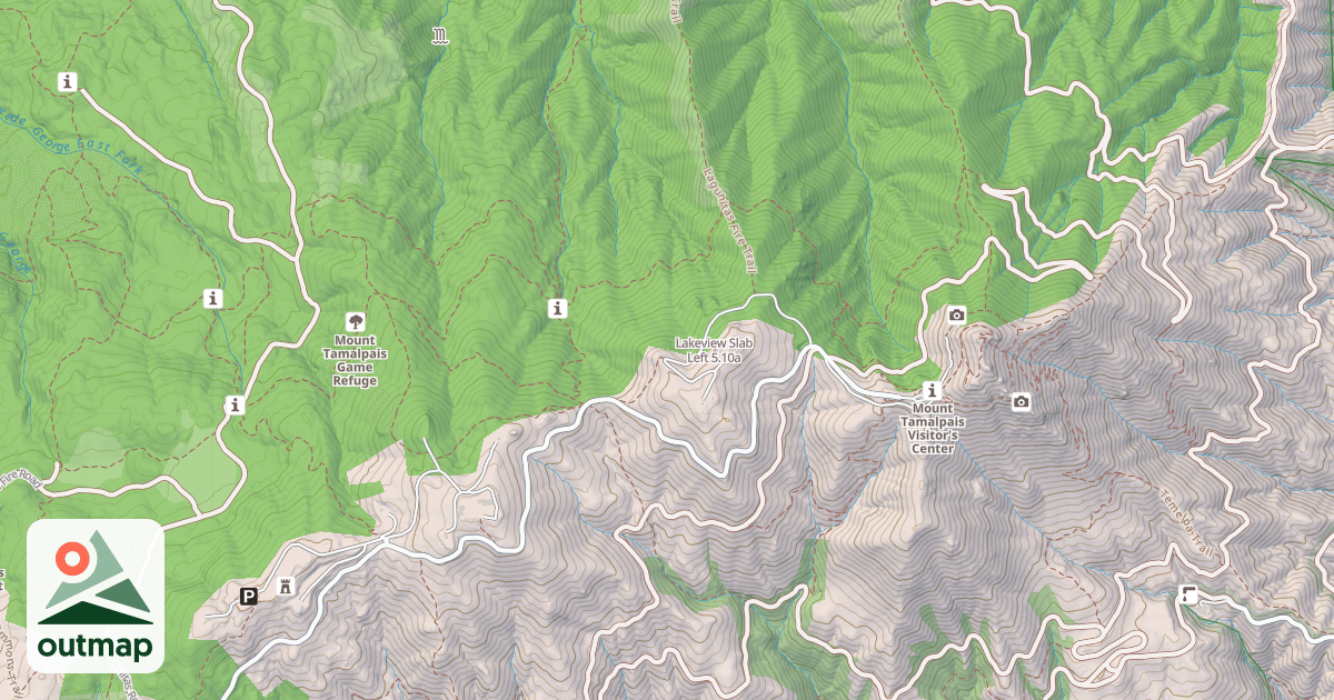Map of Lakeview Slab Left