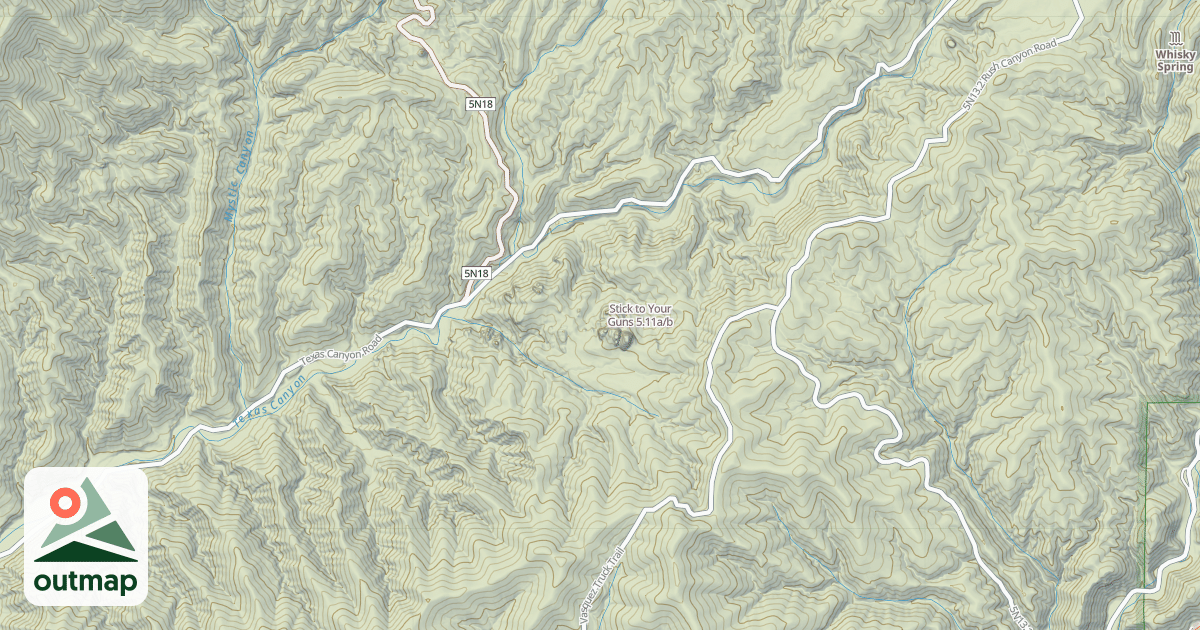 Map of Stick to Your Guns