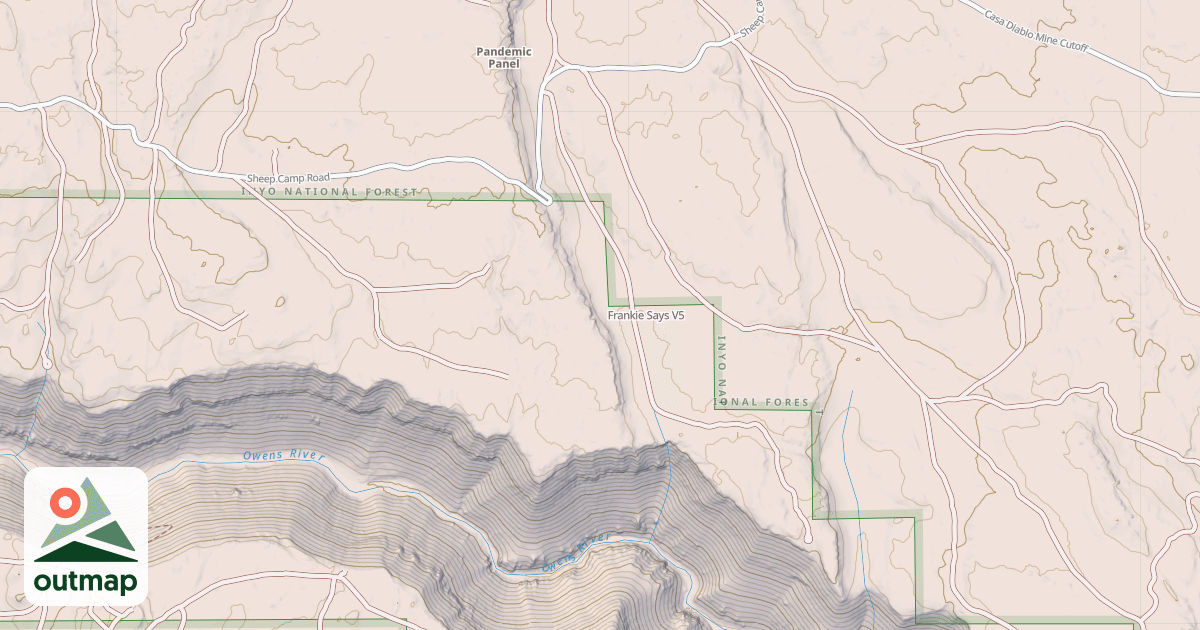 Map of Frankie Says