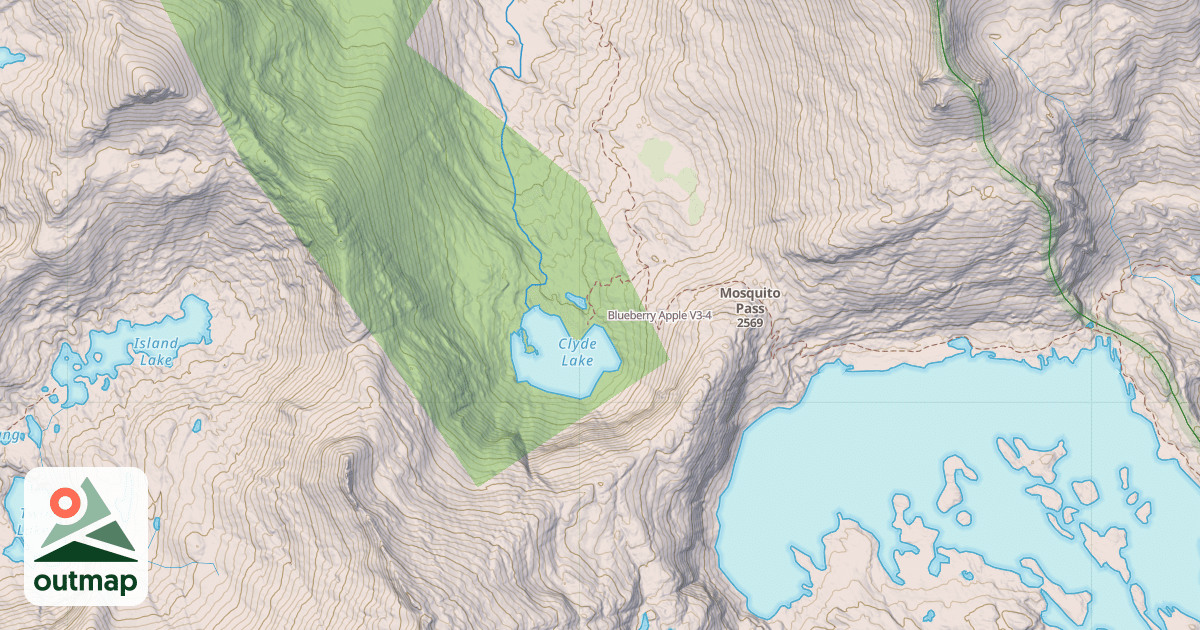 Map of Blueberry Apple