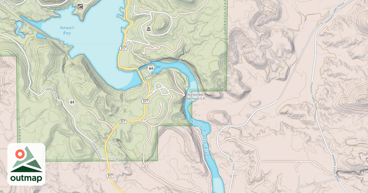 Map of Auctioneer Barmaid