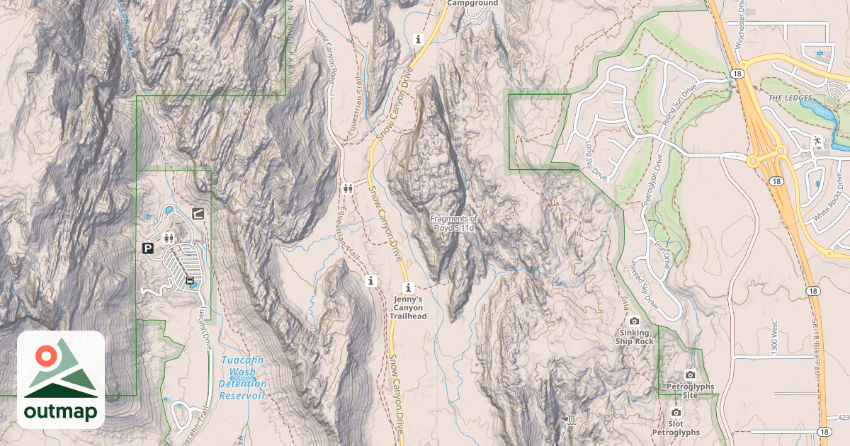 Map of Fragments of Floyd