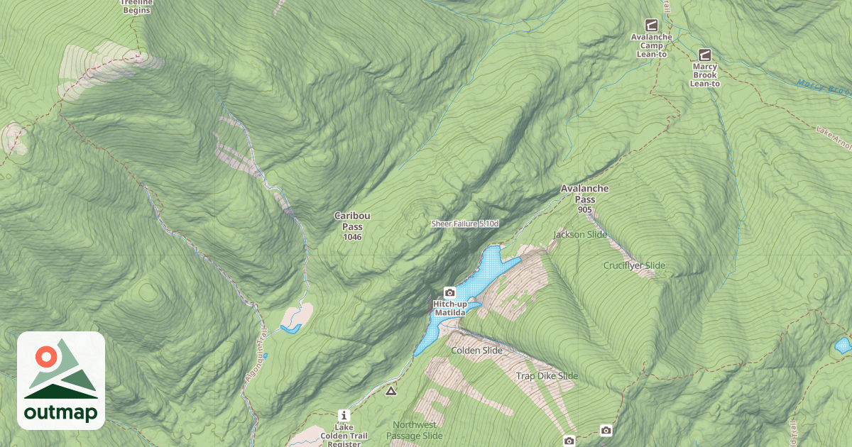 Map of Sheer Failure