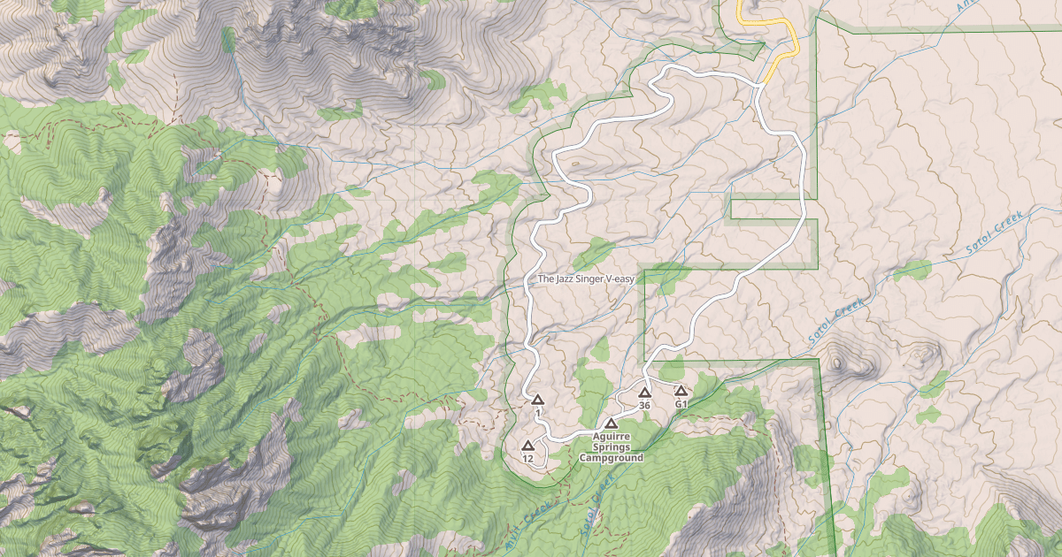 Map preview of The Jazz Singer