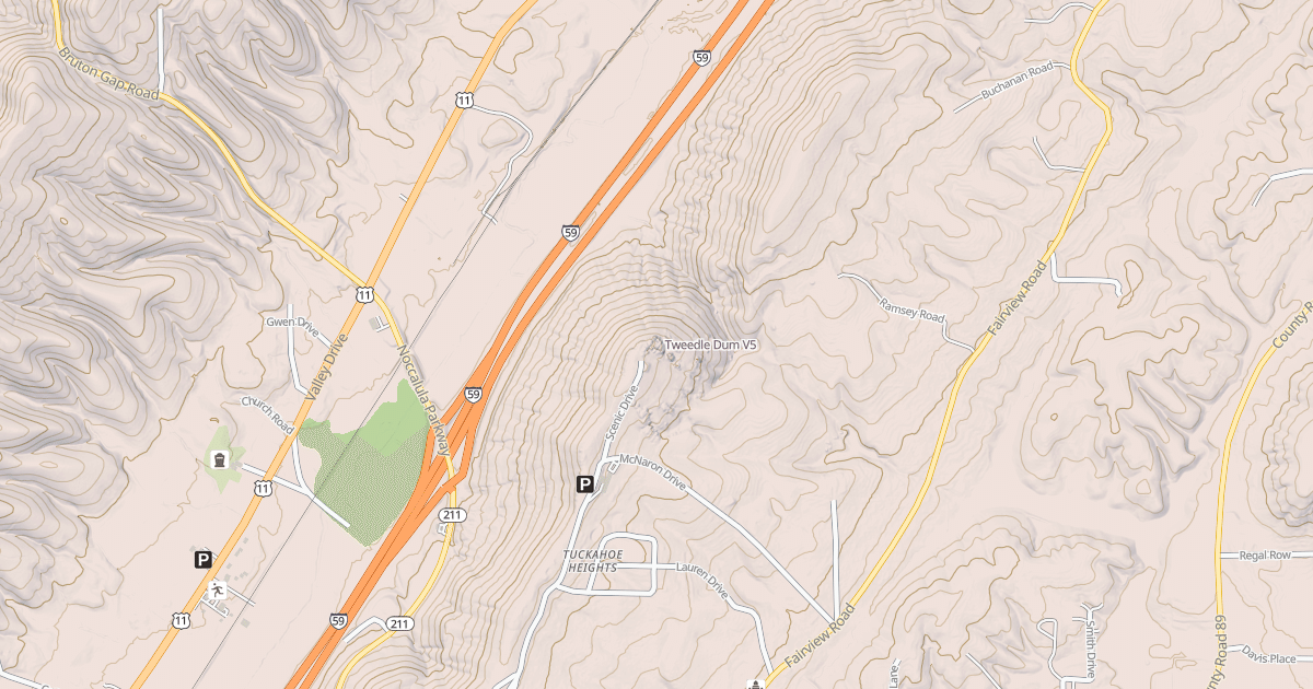 Map preview of Tweedle Dum