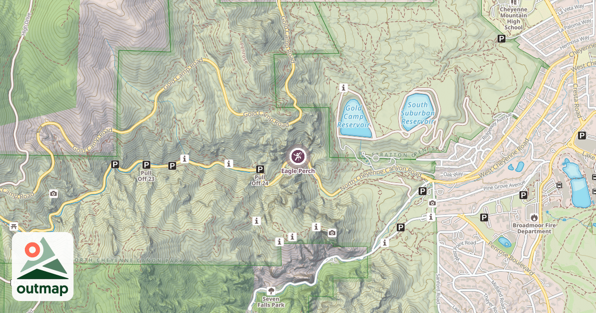 Map of Eagle Perch