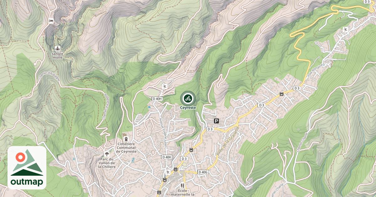 Map of Ceyreste