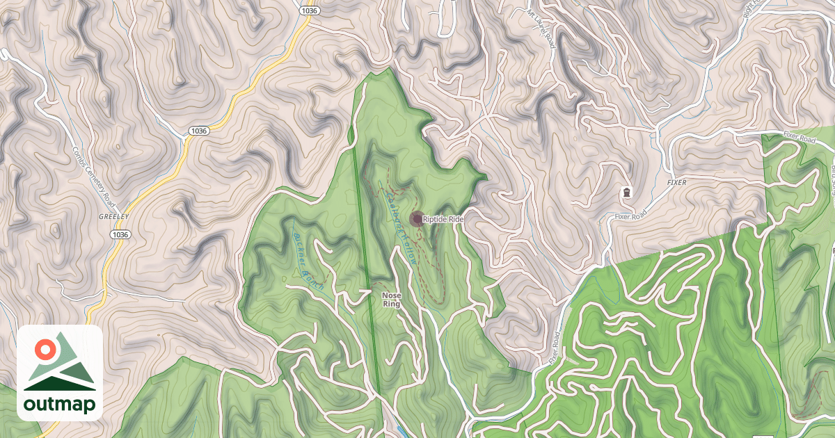 Map of Riptide Ride