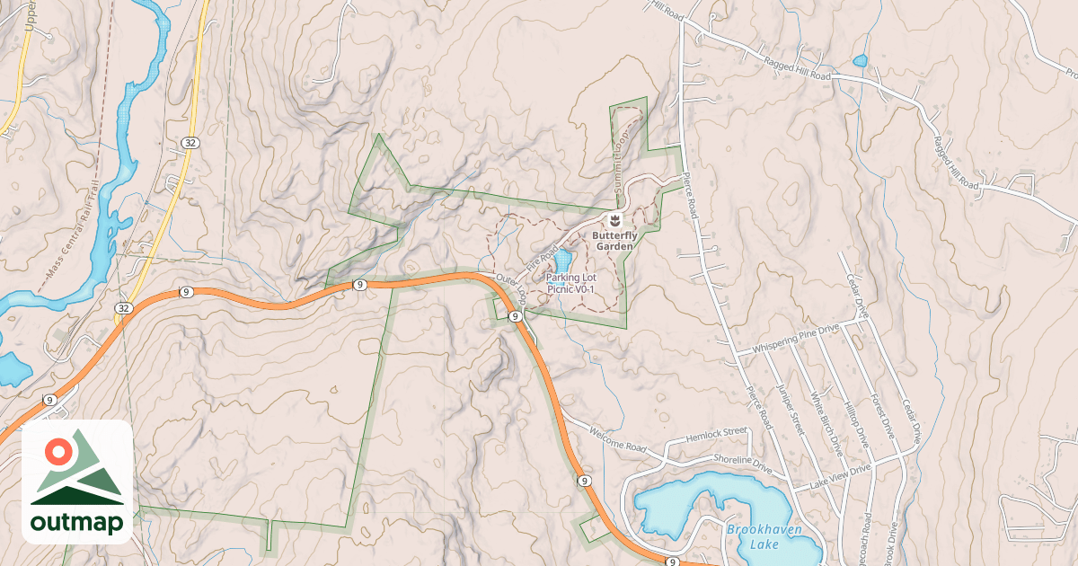 Map of Parking Lot Picnic