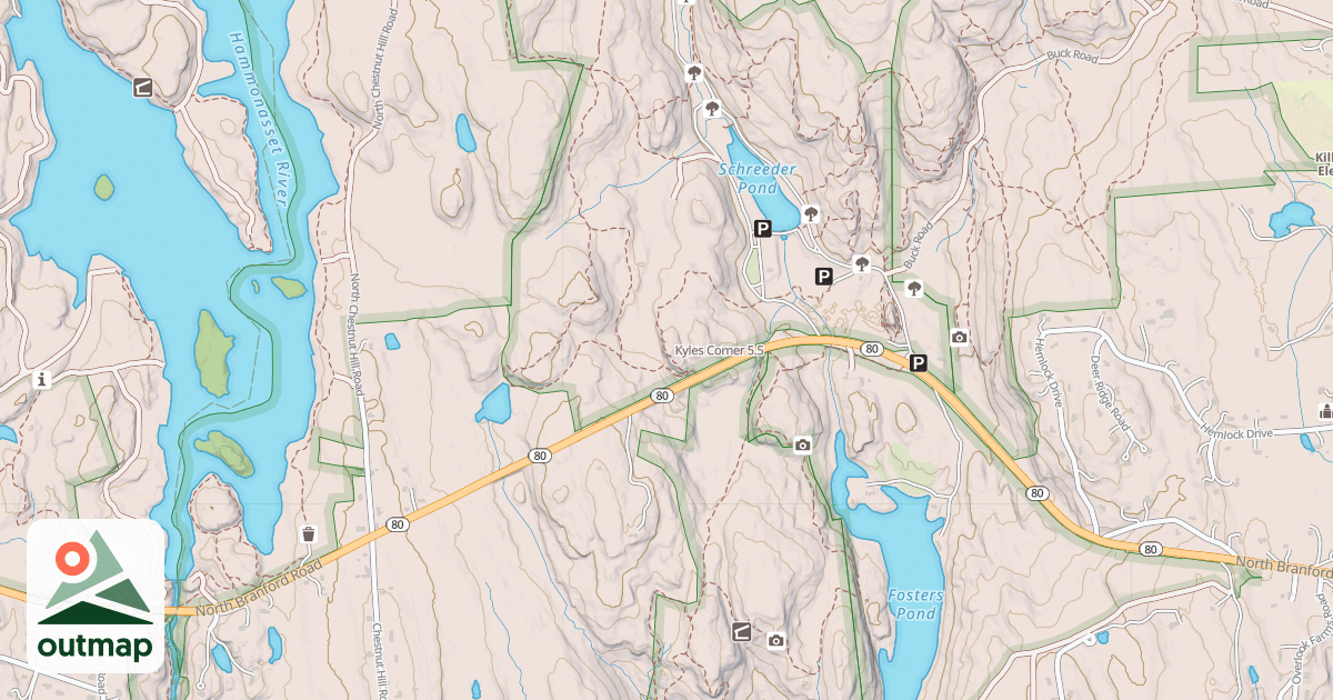 Map of Kyles Corner