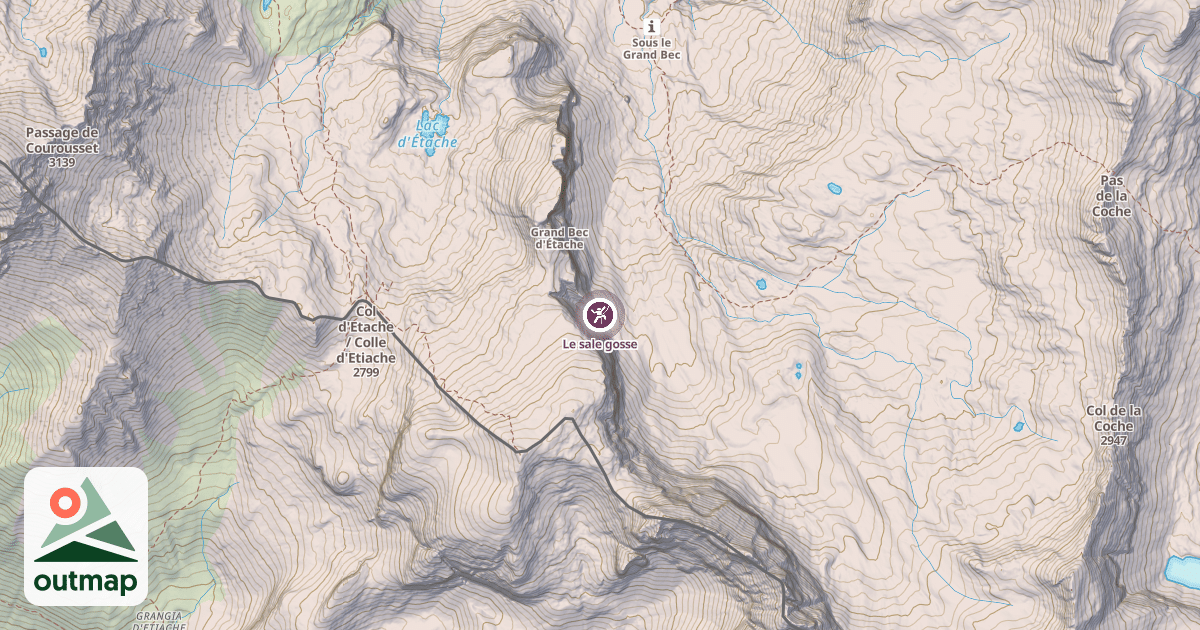 Map of Le sale gosse