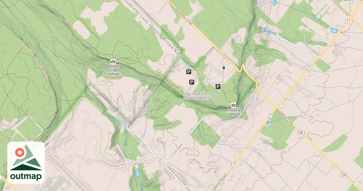 Map of Not Quite Funny Drinking Name