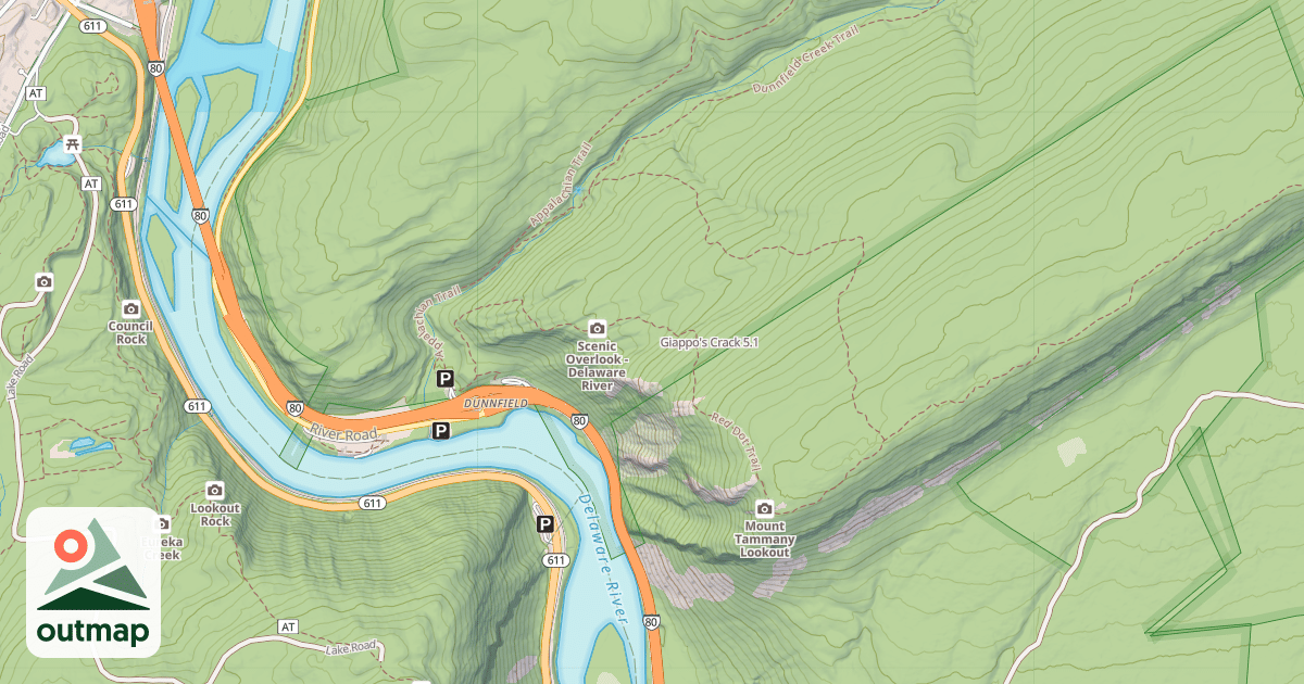 Map of Giappo's Crack