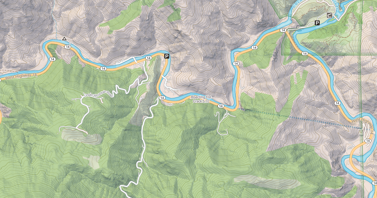 Map preview of Bisecting Fist Crack