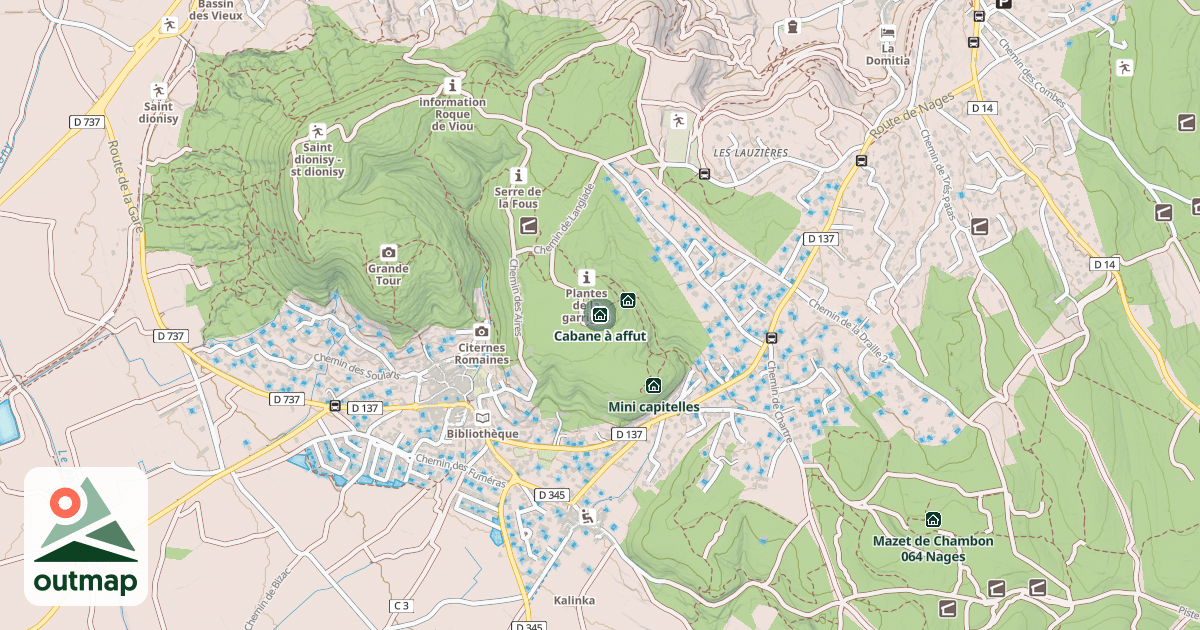 Map of Cabane à affut