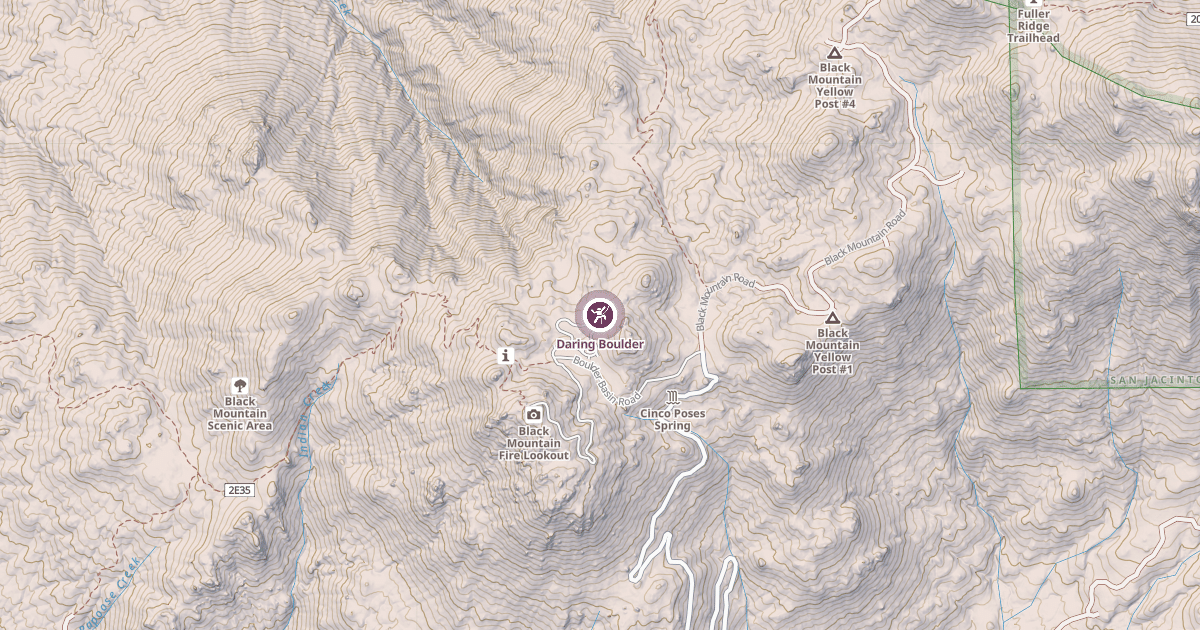 Map preview of Daring Boulder