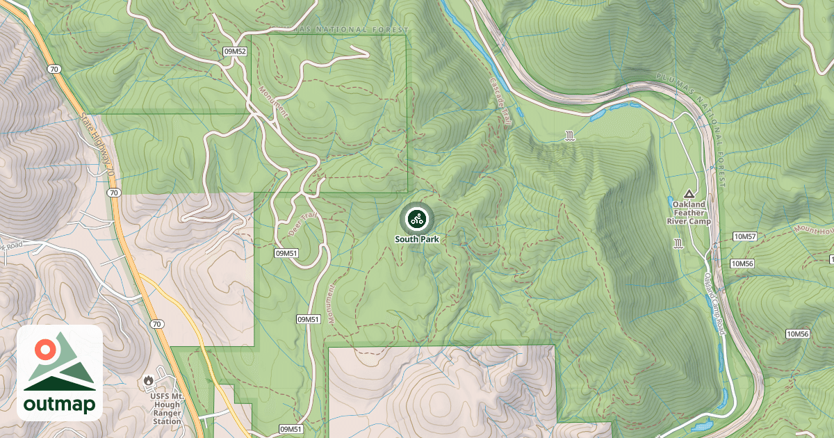 Map of South Park