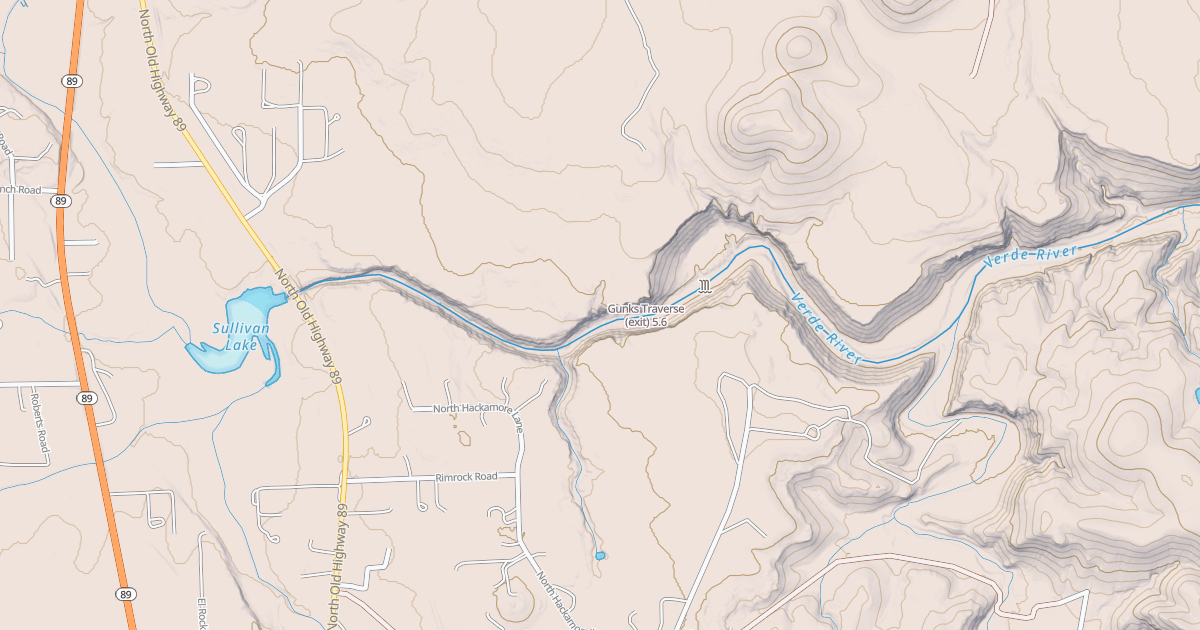 Map preview of Gunks Traverse (exit)