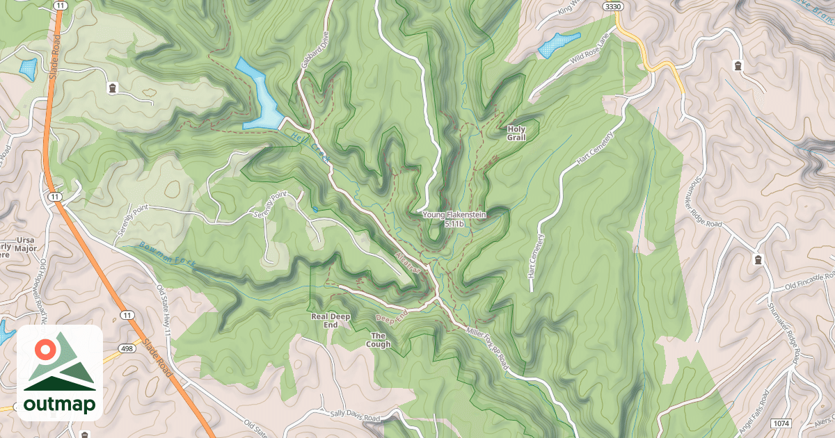 Map of Young Flakenstein