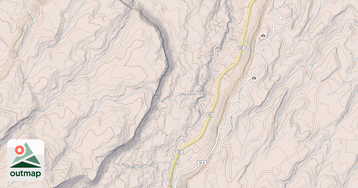 Map of Big Galoot