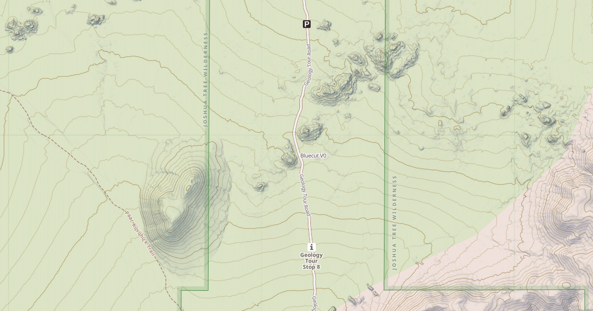 Map preview of Bluecut