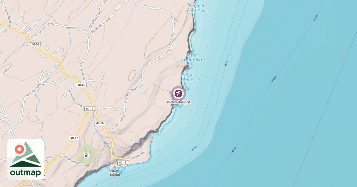 Map of Dick's Delight