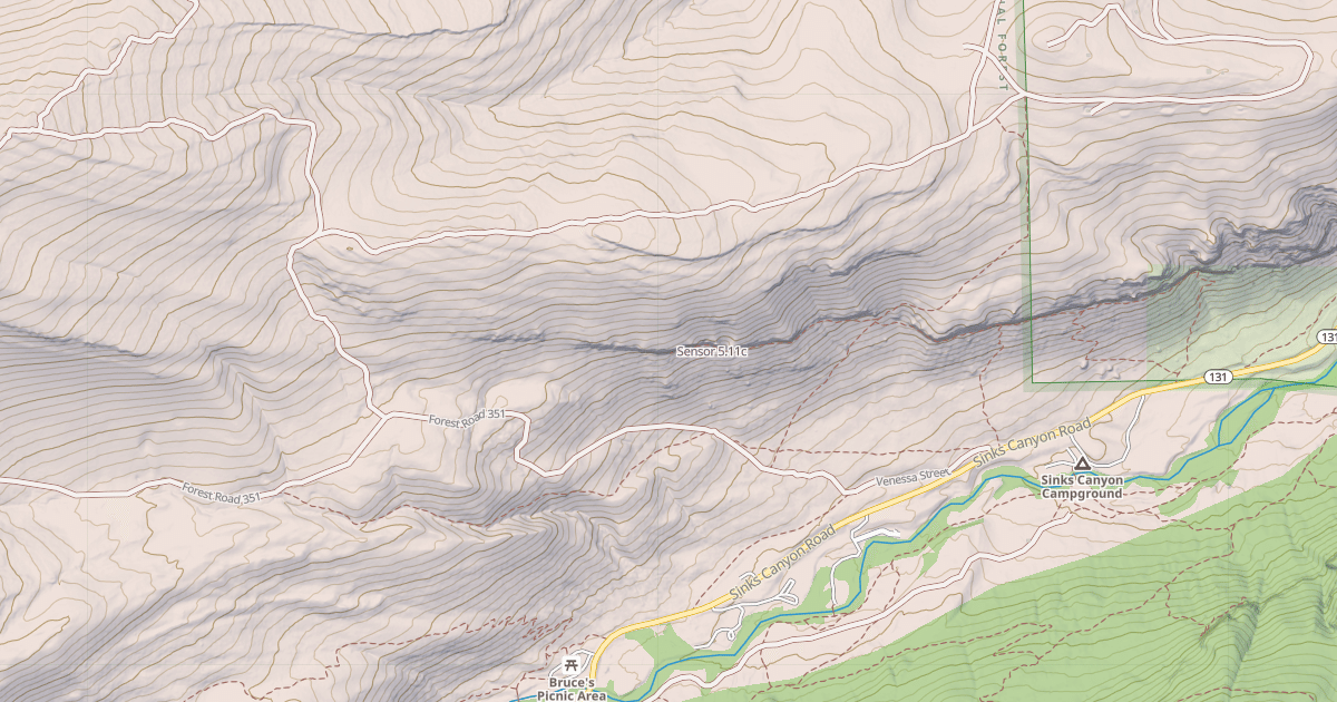 Map preview of Sensor