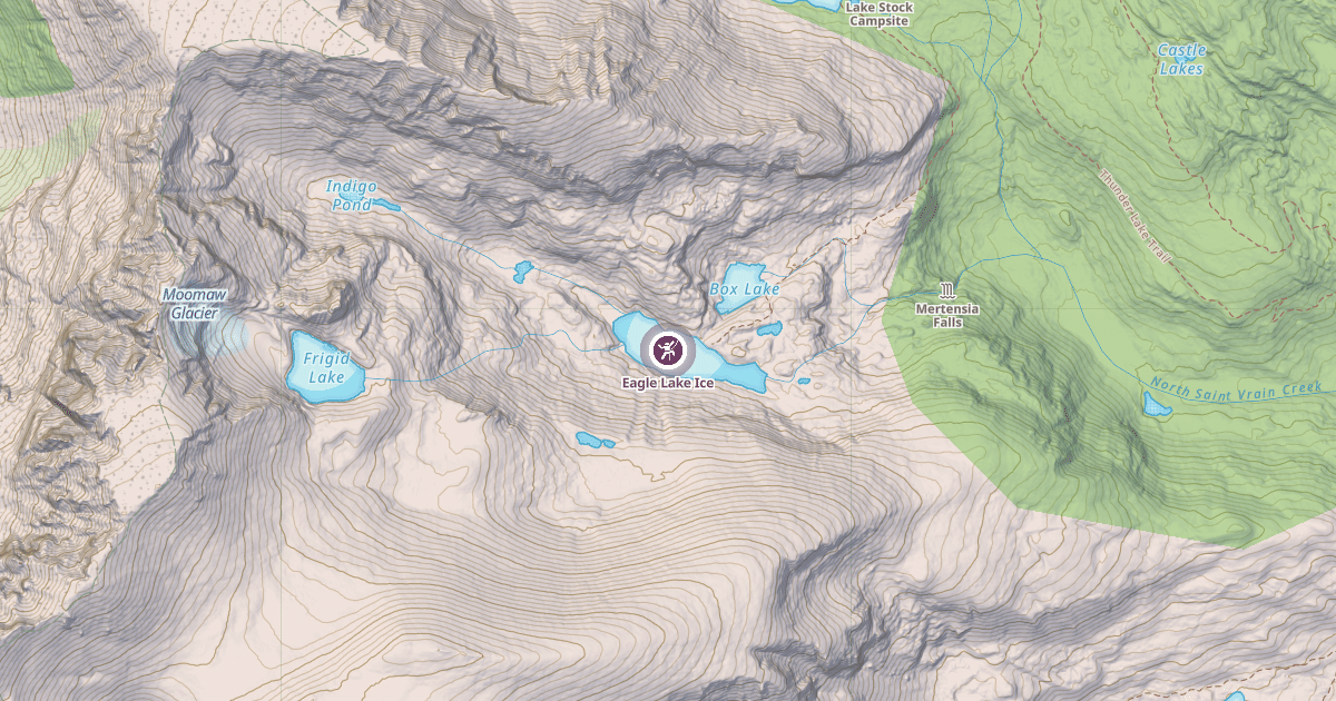 Map preview of Eagle Lake Ice
