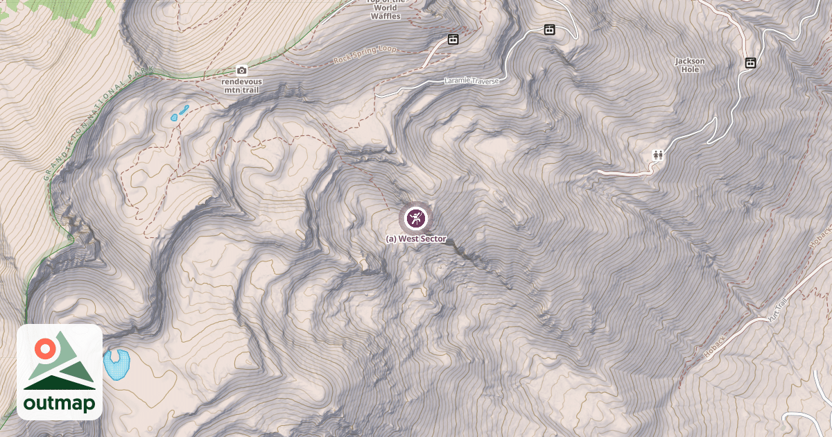 Map of (a) West Sector