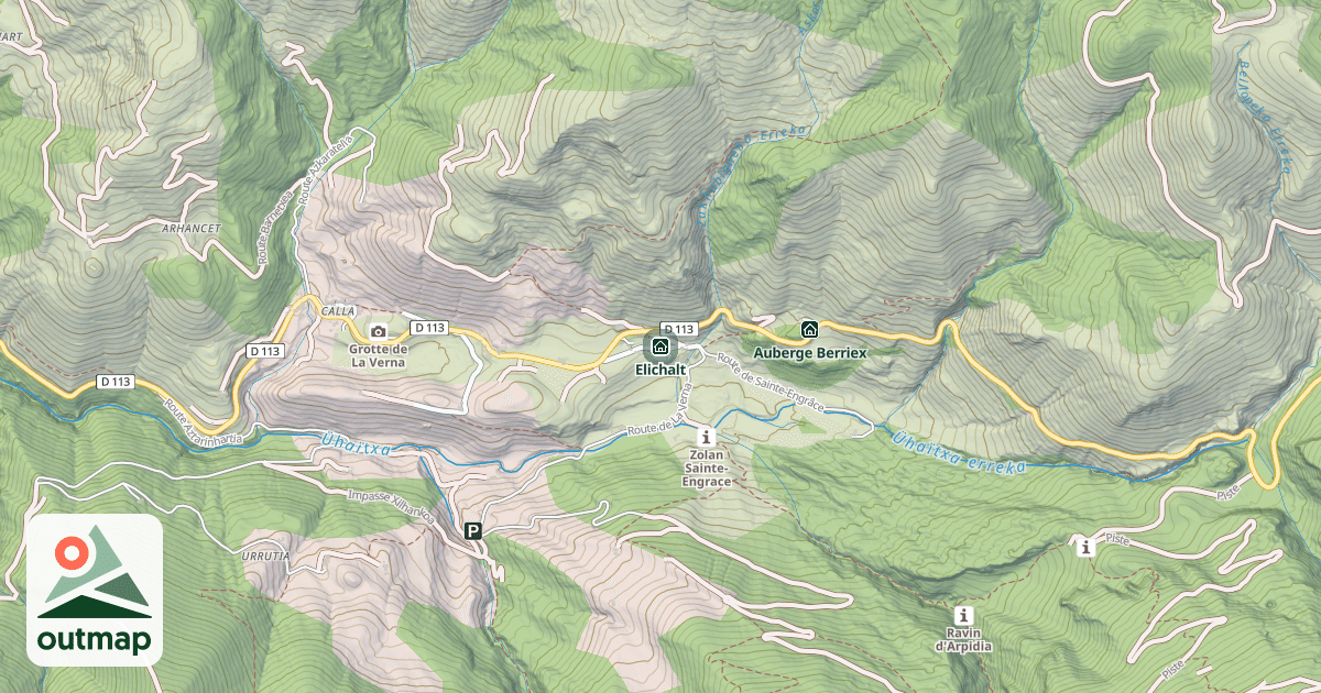 Map of Elichalt