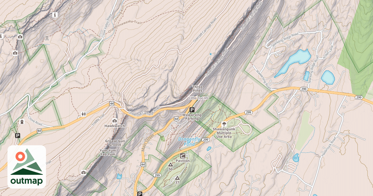 Map of Little Too