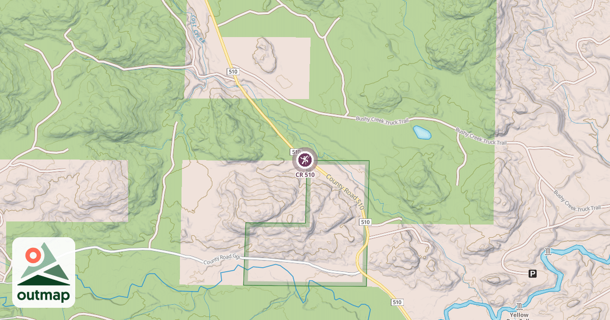 Map of CR 510