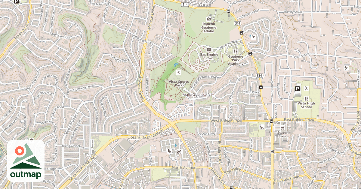 Map of Araña Gigantico.
