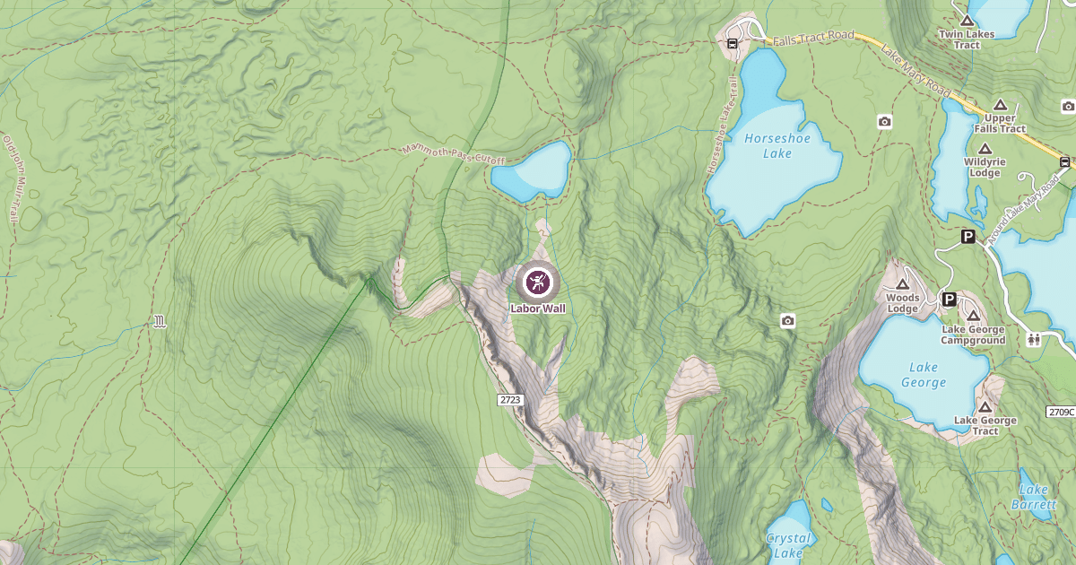 Map preview of Labor Wall