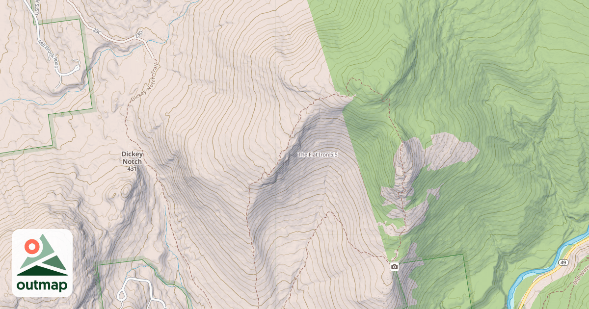 Map of The Flat Iron