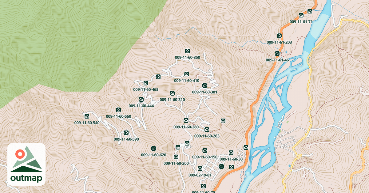 Map of 009-11-60-370